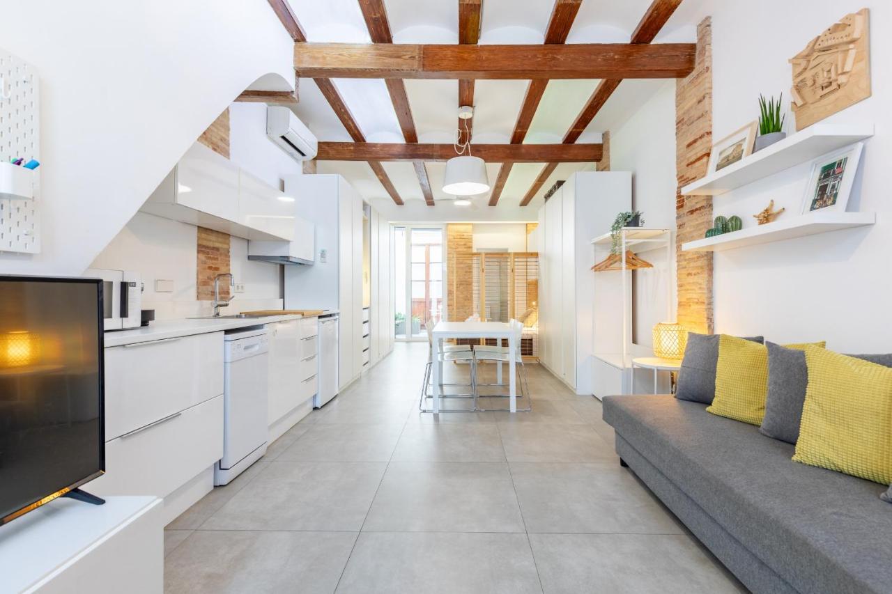 Apartup Las Arenas Beach Valencia Bagian luar foto