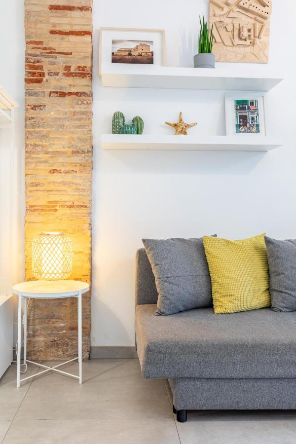 Apartup Las Arenas Beach Valencia Bagian luar foto