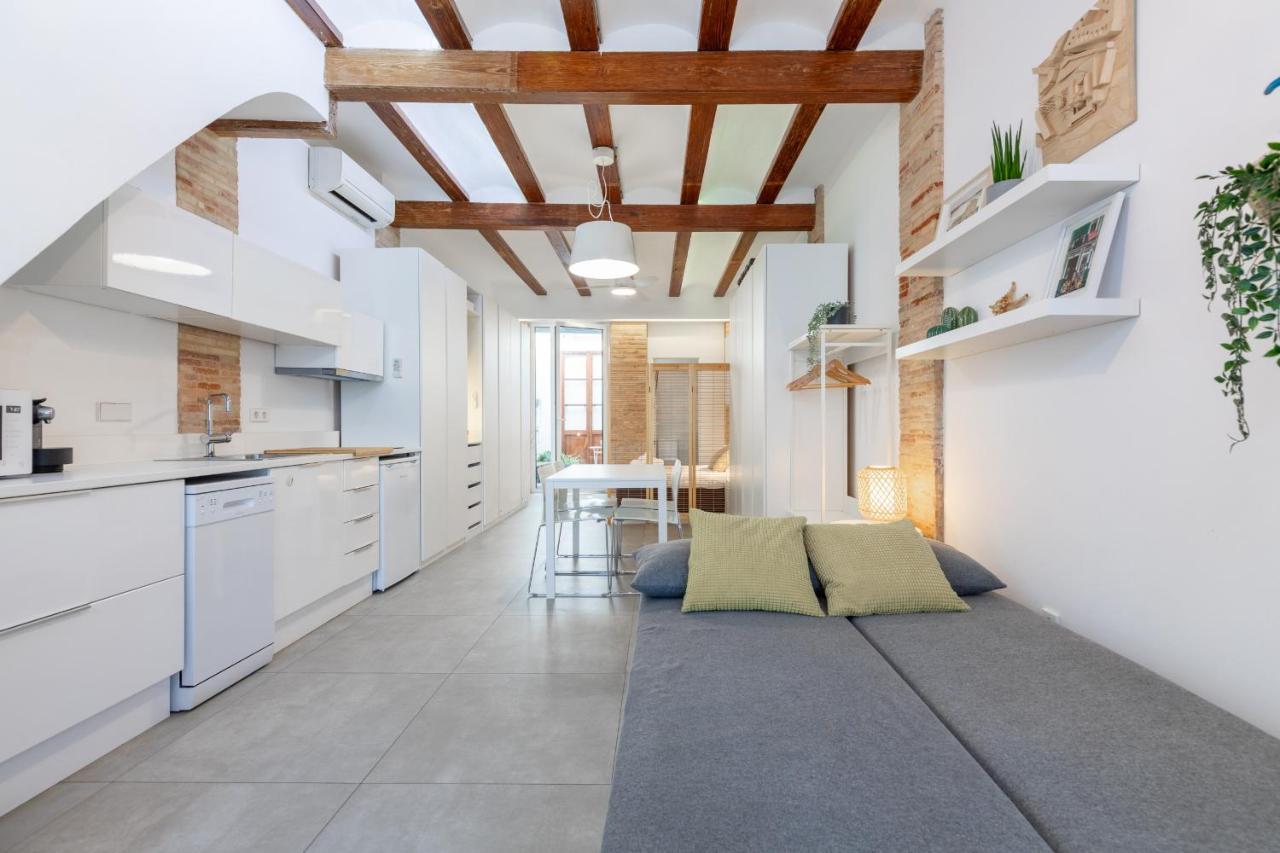 Apartup Las Arenas Beach Valencia Bagian luar foto