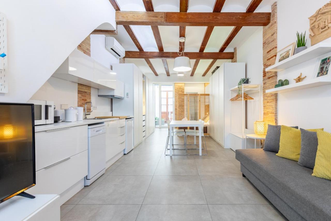 Apartup Las Arenas Beach Valencia Bagian luar foto