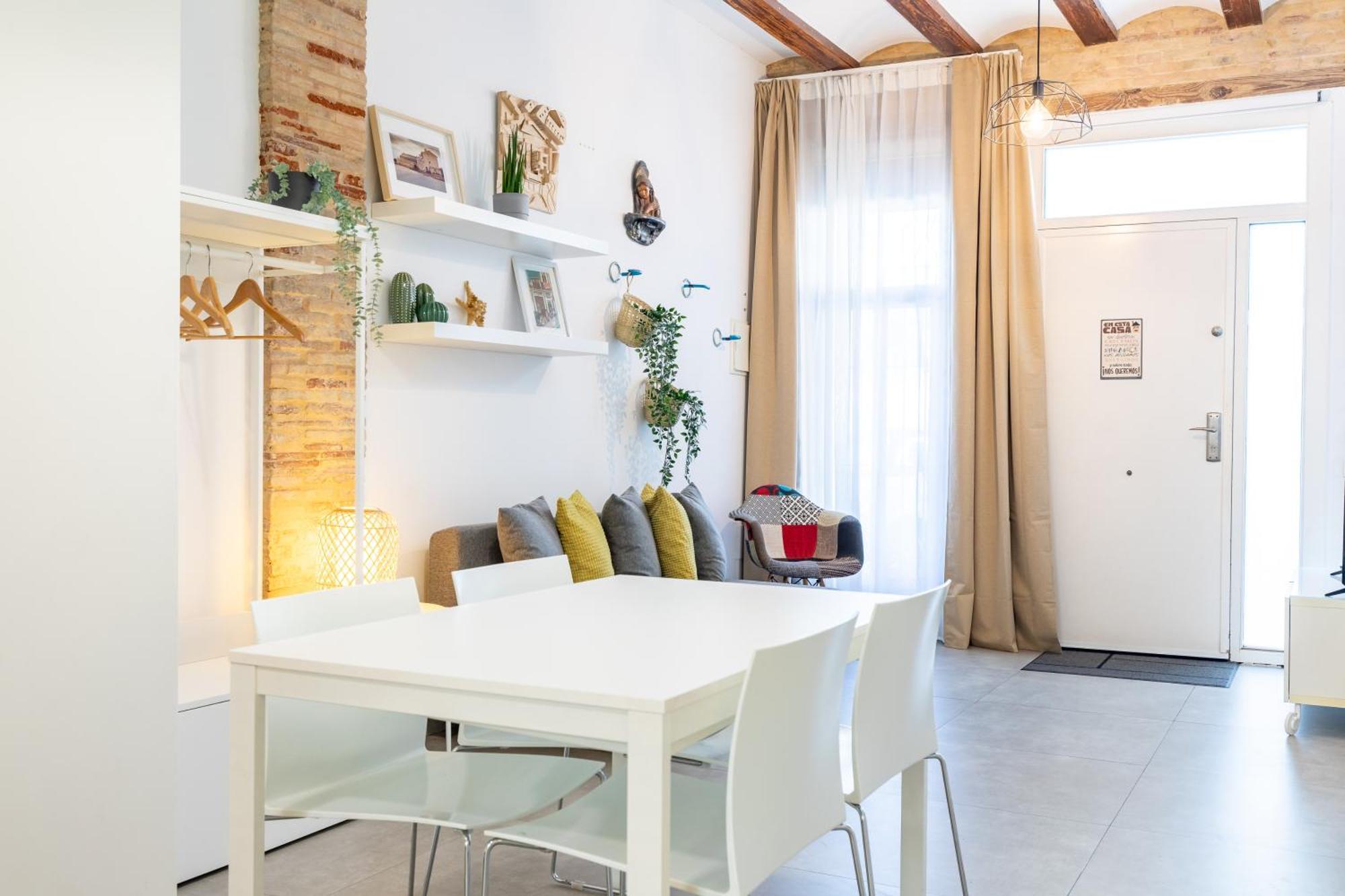 Apartup Las Arenas Beach Valencia Bagian luar foto
