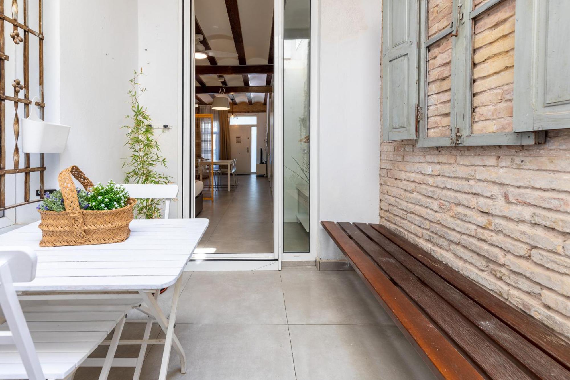 Apartup Las Arenas Beach Valencia Bagian luar foto
