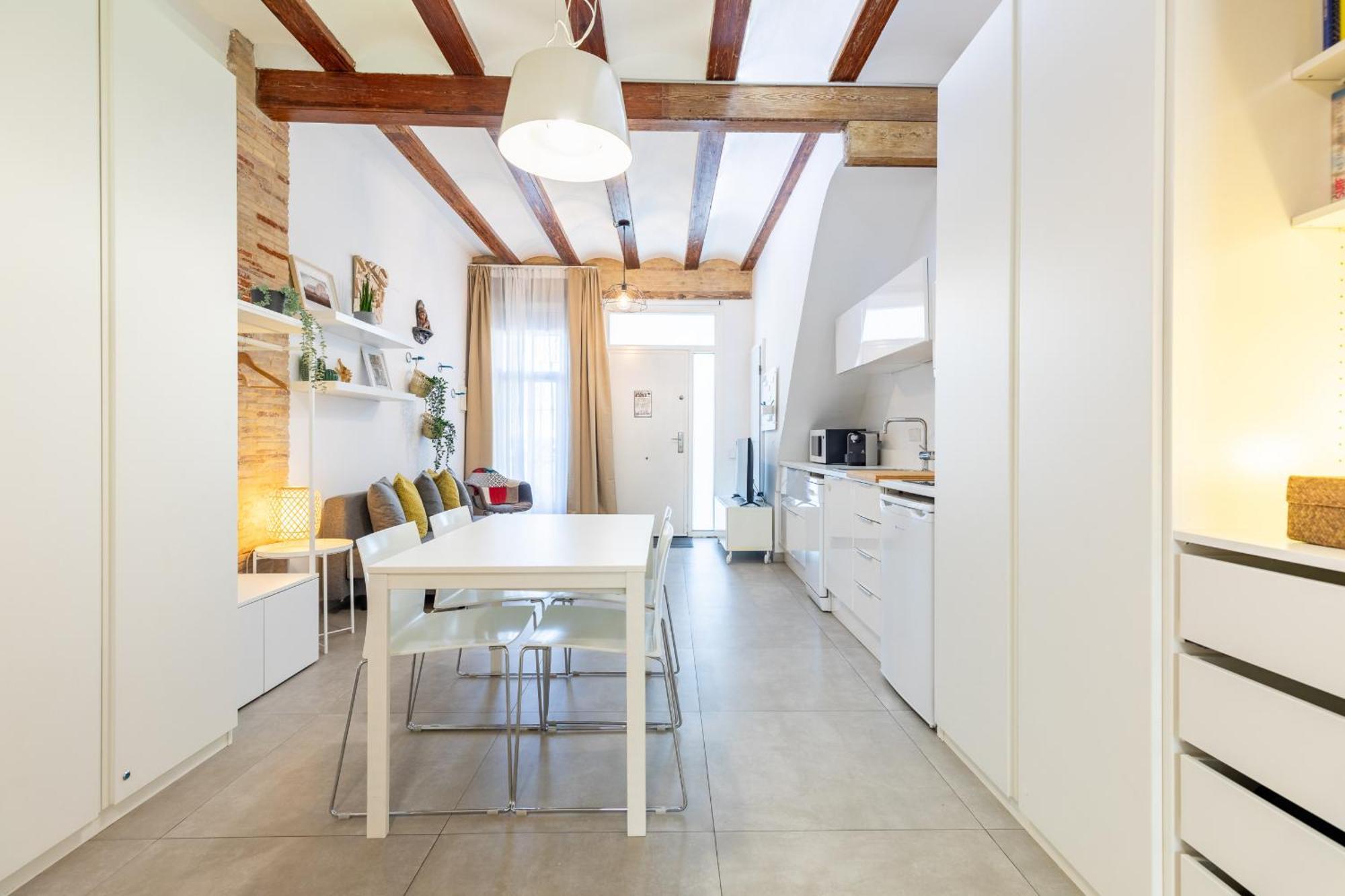 Apartup Las Arenas Beach Valencia Bagian luar foto