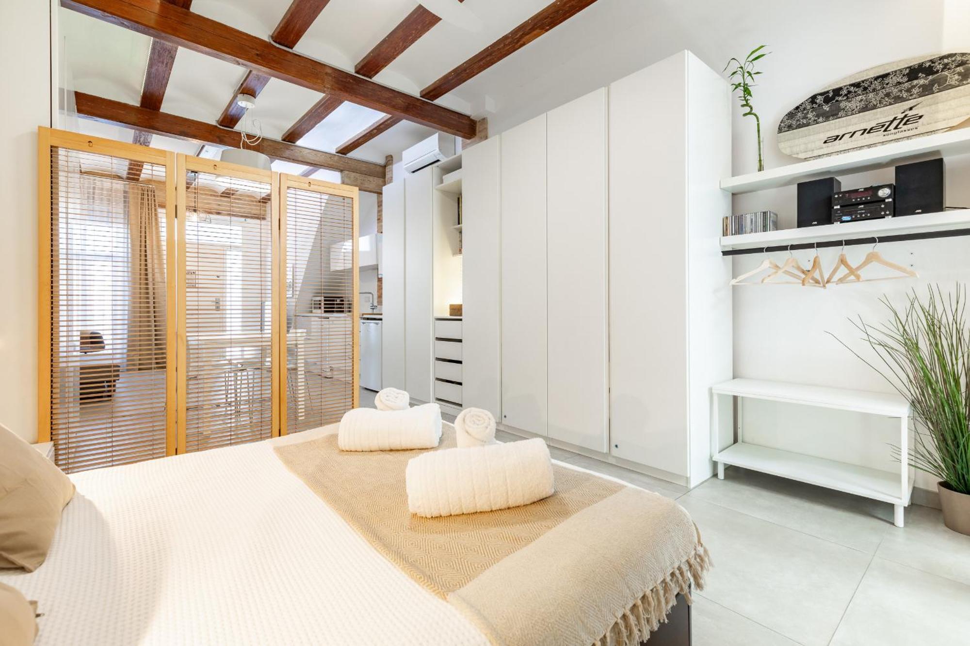 Apartup Las Arenas Beach Valencia Bagian luar foto