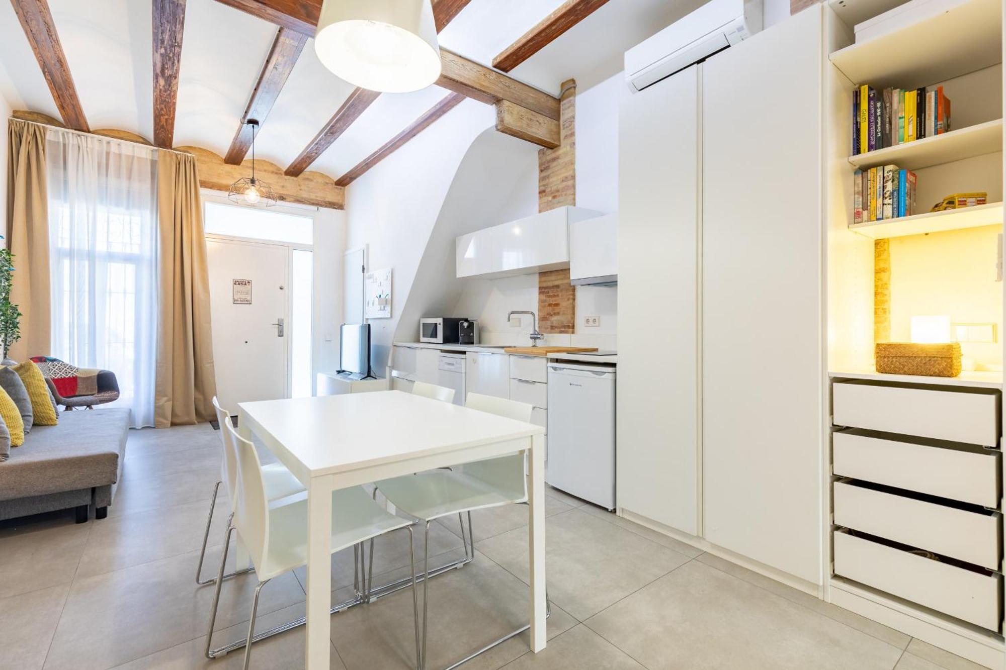 Apartup Las Arenas Beach Valencia Bagian luar foto