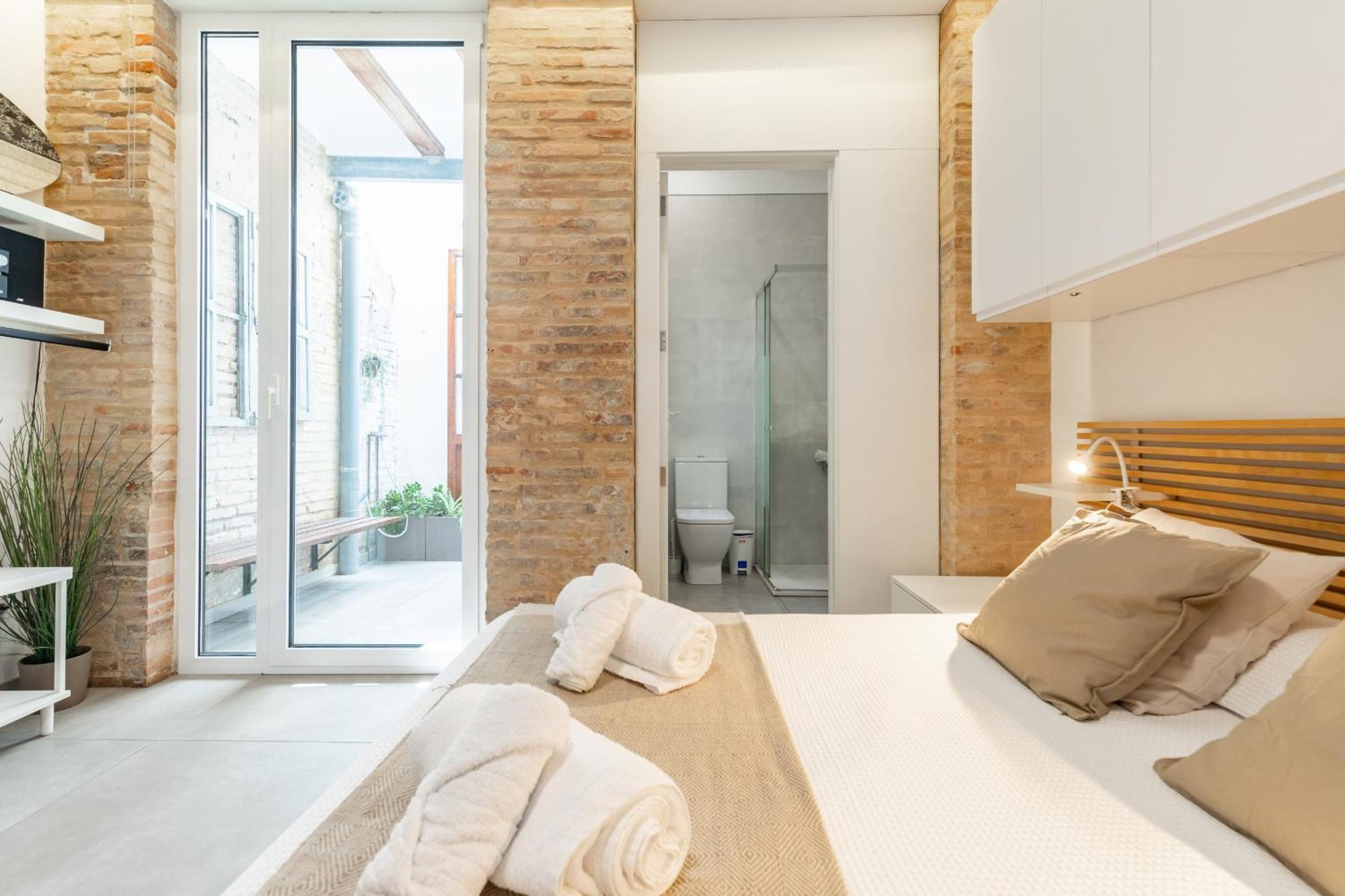 Apartup Las Arenas Beach Valencia Bagian luar foto